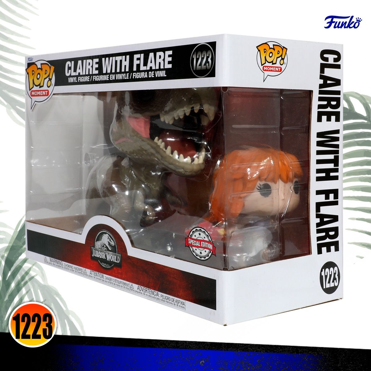 #1223 Jurassic World - Claire W/ Flare [Special Edition]- Pop! Moment