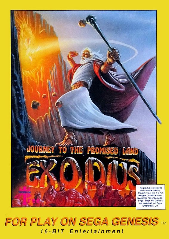 Exodus: Journey To The Promised Land [Cardboard Box] - SEGA Genesis