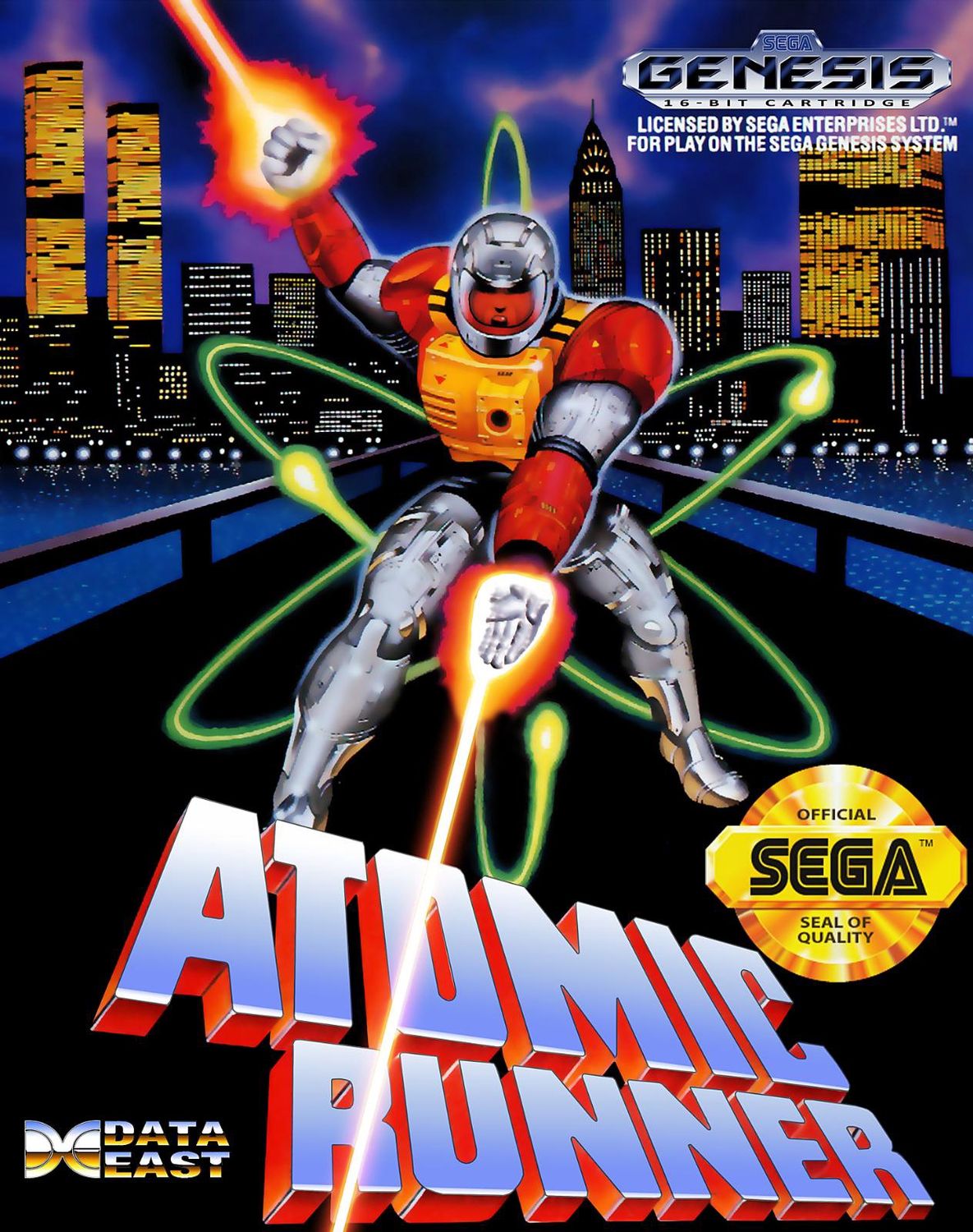 Atomic Runner - SEGA Genesis