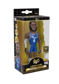 Funko Gold Premium Vinyl Figure 5&quot; Lebron James Los Angeles Blue Jersey