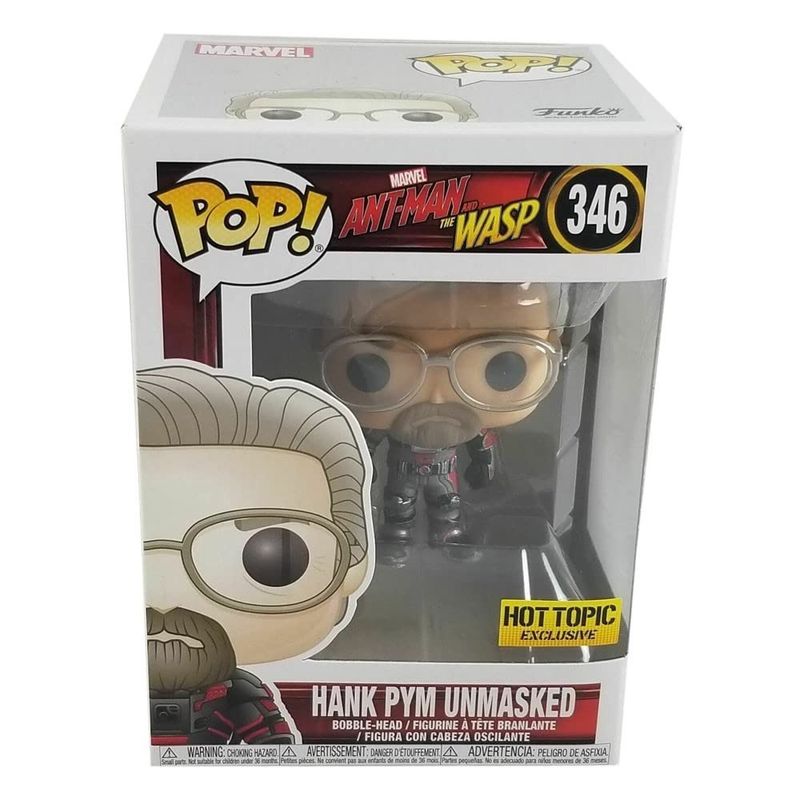 #346 Antman &amp; Wasp - Hank Pym Unmasked - Funko Pop