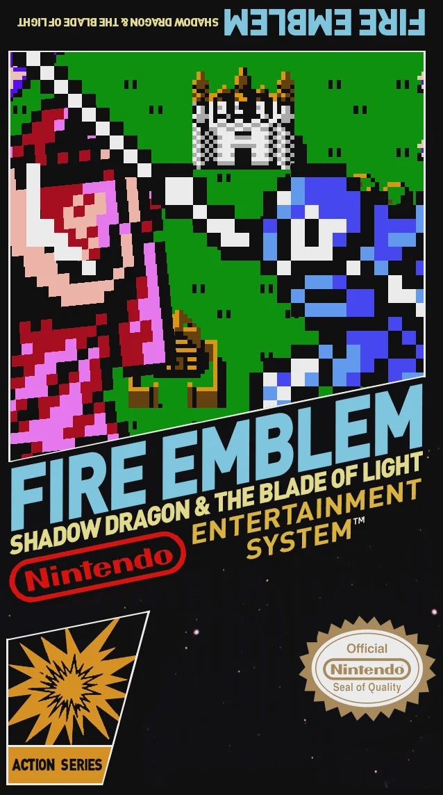 Homebrew - Fire Emblem Shadow Dragon &amp; The Blade Of Light - NES
