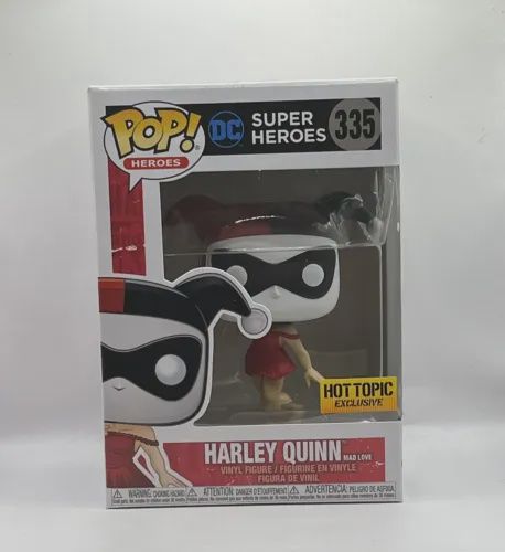 #335 Super Heros - Harley Quinn - Hot Topic Exclusive - Funko Pop!