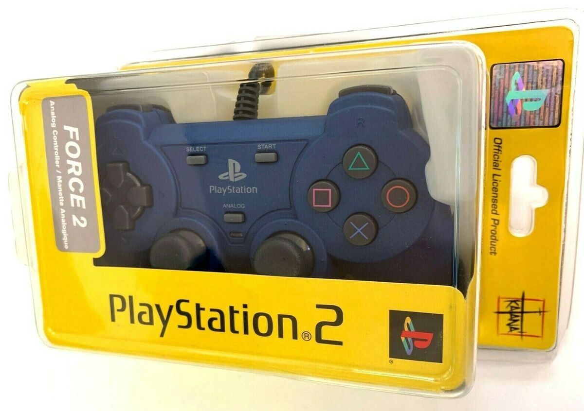 Playstation 2 Wireless Blue Controller Katana
