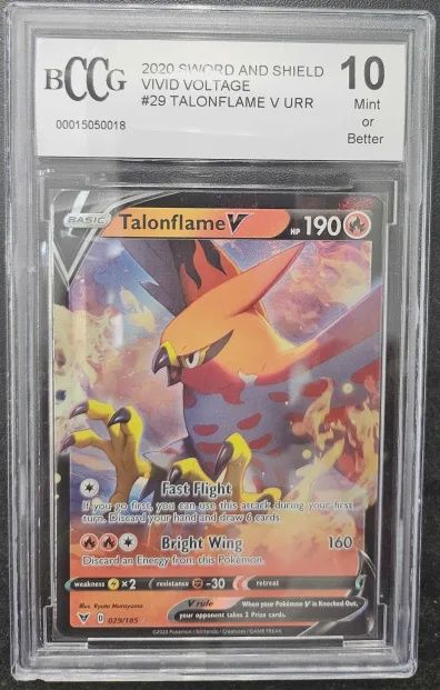 BCCG 2020 Sword And Shield Vivid Voltage #29 Talonflame V URR [00015050018]