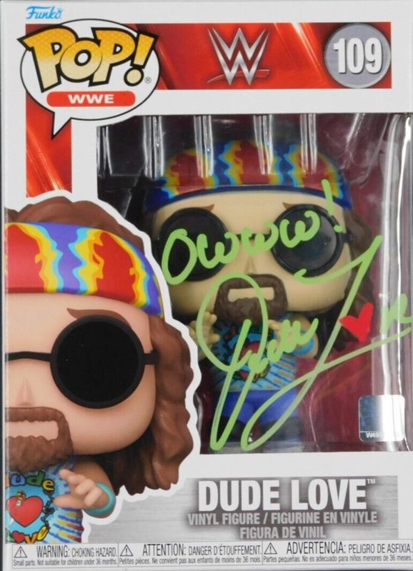 #109 WWE - Dude Love - Signed - Funko Pop!