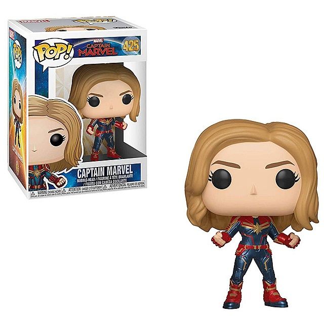 #425 Captain Marvel - Captain Marvel - Funko Pop!