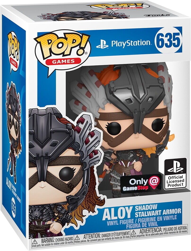#635 Playstation - Aloy Shadow Stalwart Armor - Gamestop Exclusive - Funko Pop!