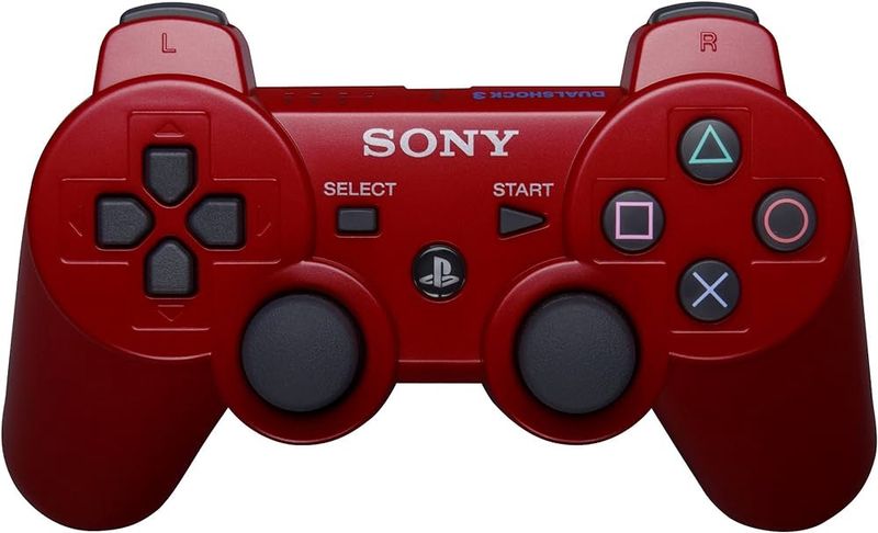 OEM - Red Dualshock 3 (Playstation 3) Controller