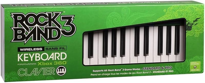 Xbox 360 Rock Band 3 Wireless Sans FIL Keyboard Clavier