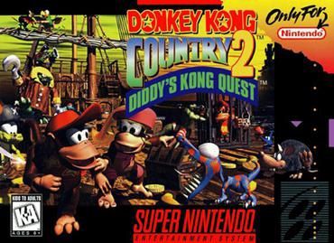 Donkey Kong Country 2: Diddy Kong&#39;s Quest - SNES
