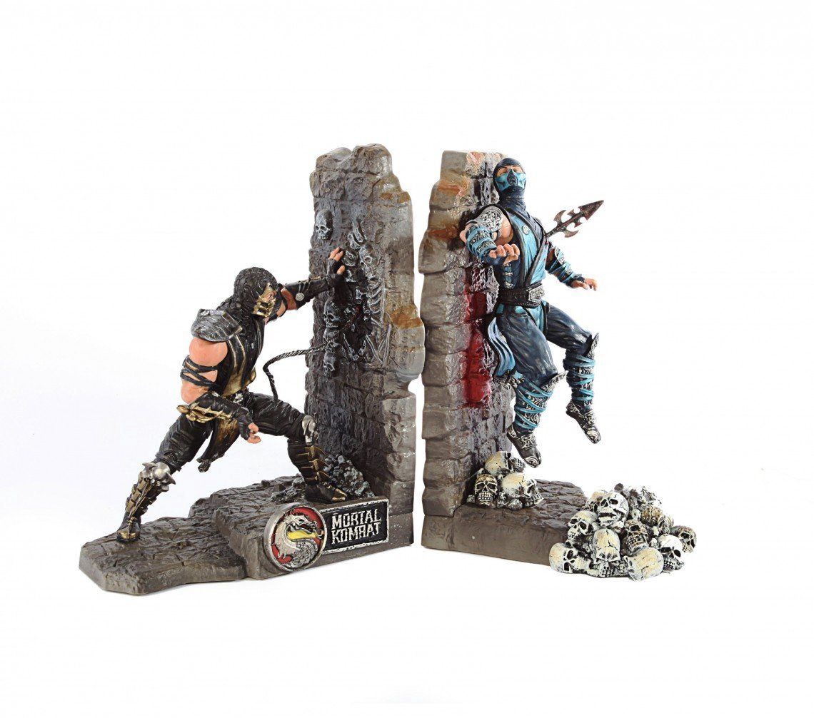 2011 Mortal Kombat 9 Bookend Statues - Statue