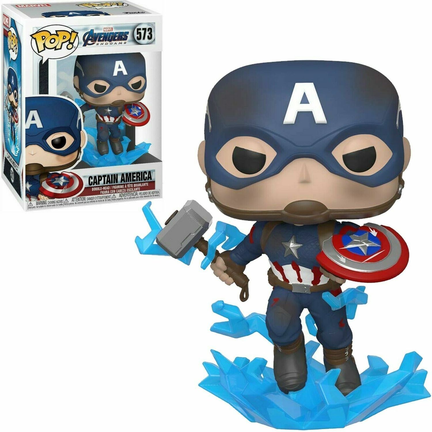 #573 Avengers Endgame - Captain America - Funko Pop!