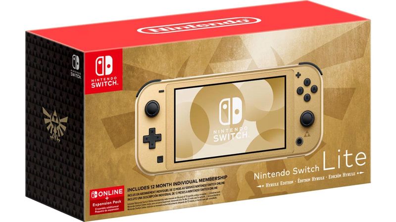Nintendo Switch Lite Console - Hyrule Edition