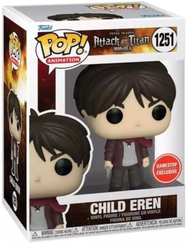 #1251 Attack On Titan - Child Eren - Funko Pop!