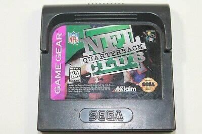 NFL Quarterback Club 96 - Game Gear