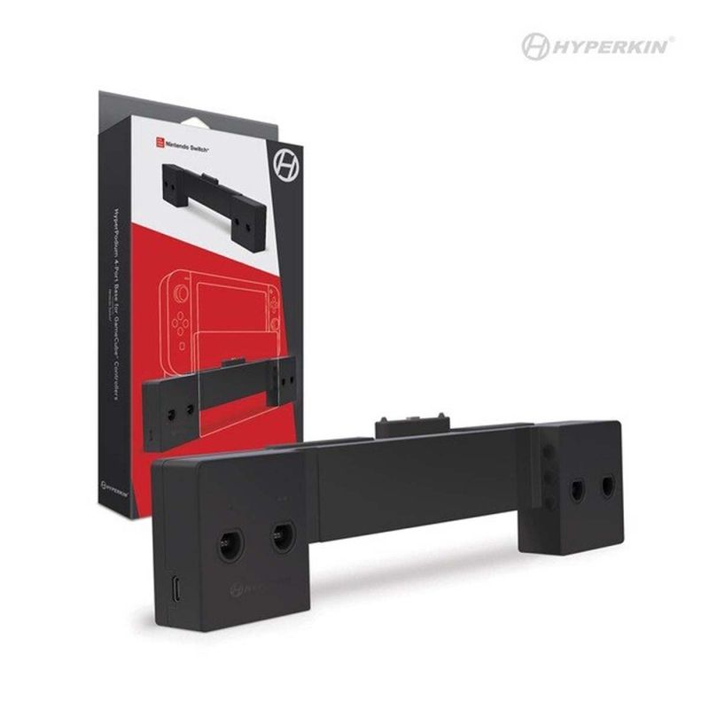 Hyperkin HyperPodium Switch Dock with 4-Port Base for Gamecube Controllers