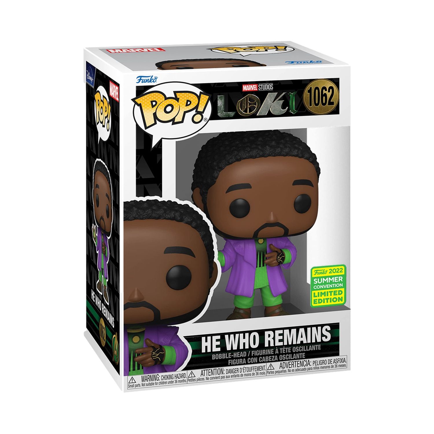 #1062 - Loki - He Who Remains [Funko 2022 Summer Convention Exclusive] - Funko Pop