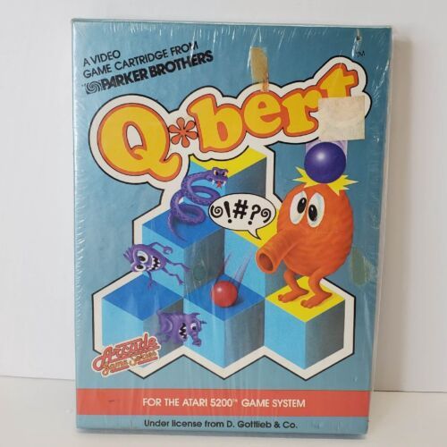 Q*bert - Atari 5200, Condition: New/Sealed