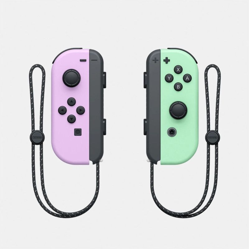 Pastel Purple / Green Nintendo Switch Joy Con Set
