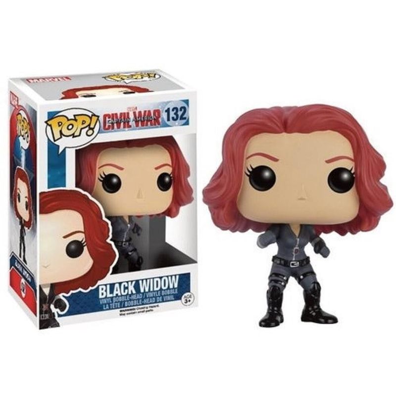 #132 - Captain America: Civil War - Black Widow - Funko Pop