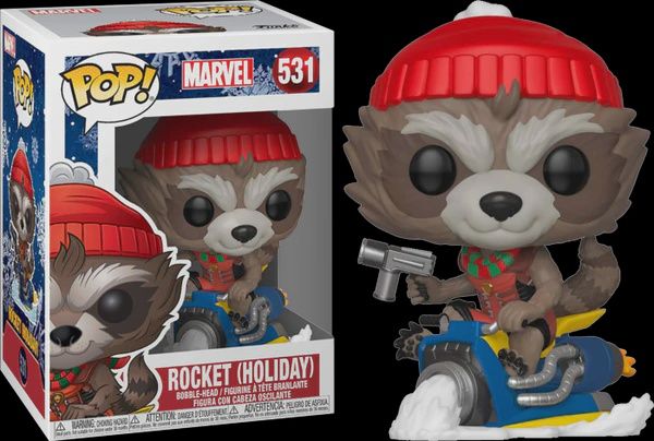 #531 Marvel - Rocket (Holiday) - Funko Pop!