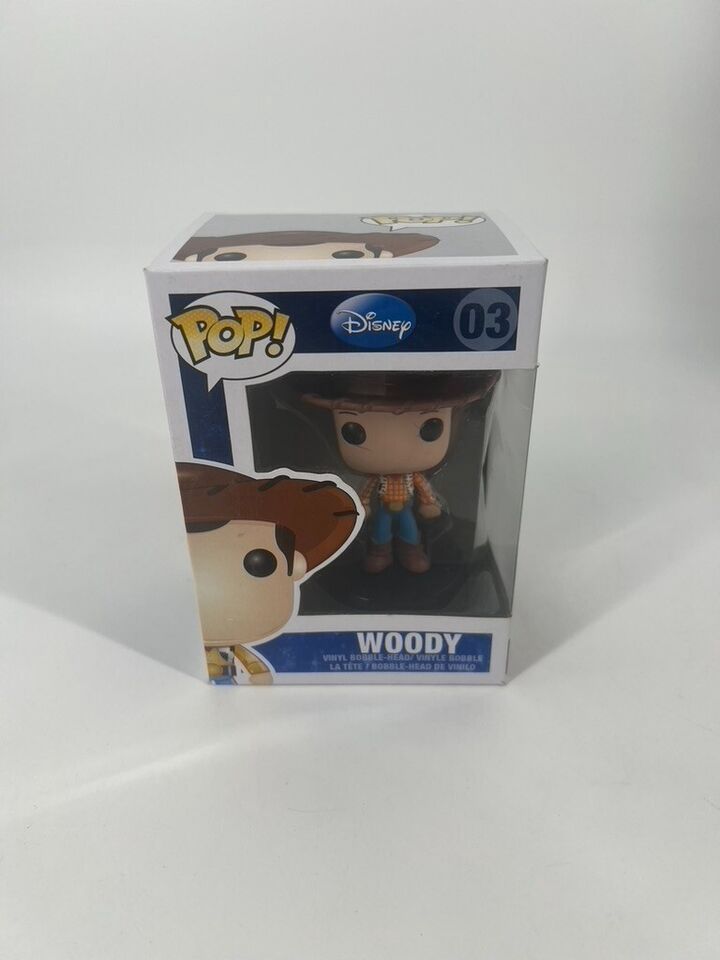 #03 Disney - Woody (Blue Logo) - Funko Pop!