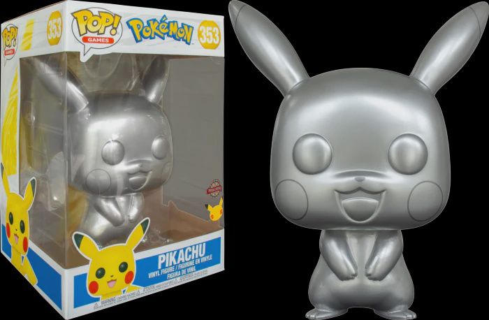 #353 Pokemon - Pikachu [Metalic] - Pop! Games