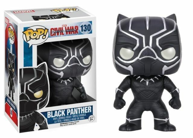 #130 Marvel - Black Panther (Civil War) - Funko Pop!