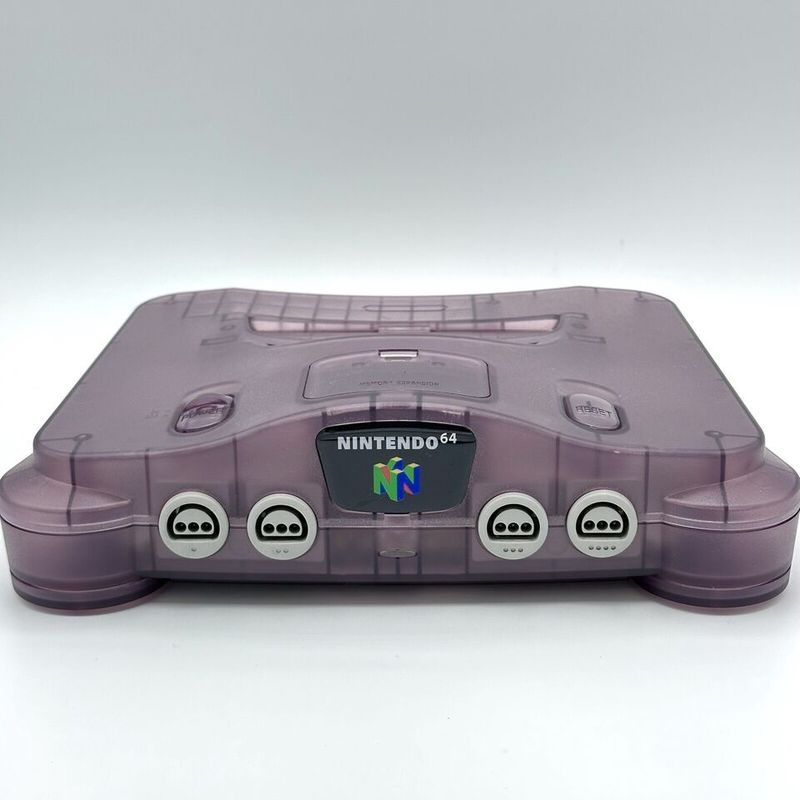 Nintendo 64 (N64) Console | Clear Atomic Purple Reshell