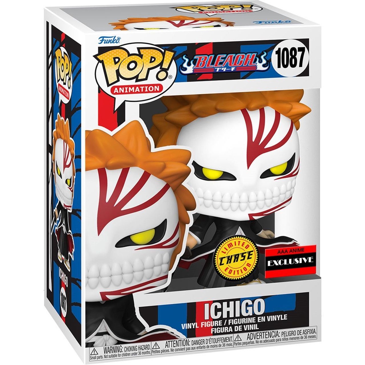 #1087 - Bleach - Ichigo (Chase; AAA Anime Exclusive) - Funko Pop!