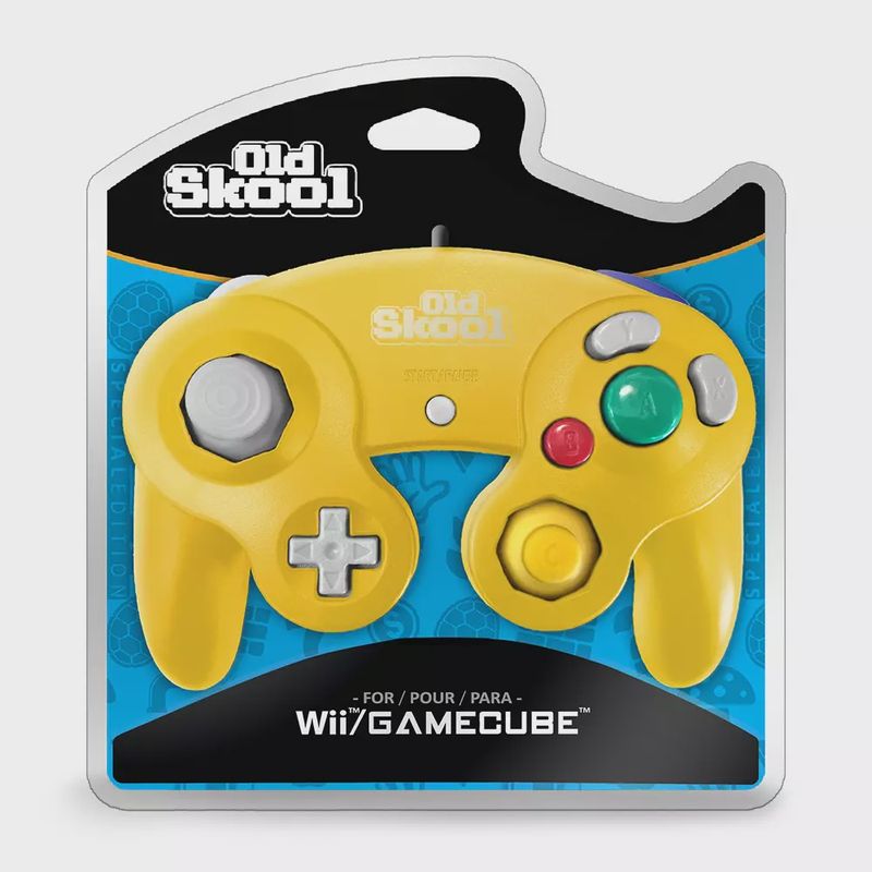 Gamecube Yellow/Purple (Wario) 3rd Party Controller