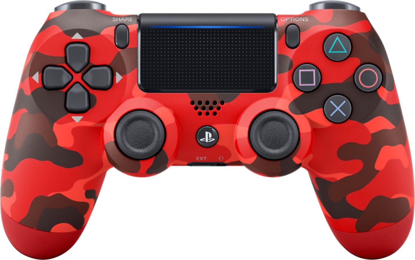Red Camo Dualshock 4 Playstation 4 Controller