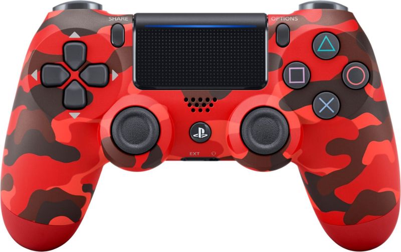 Red Camo Dualshock 4 Playstation 4 Controller