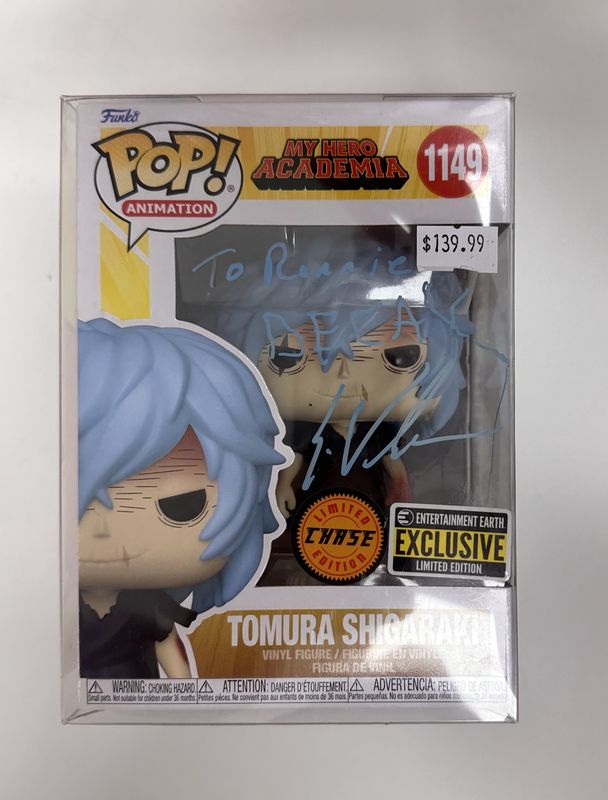 #1149 My Hero Academia - Tomura Shigaraki - Signed - Funko Pop!
