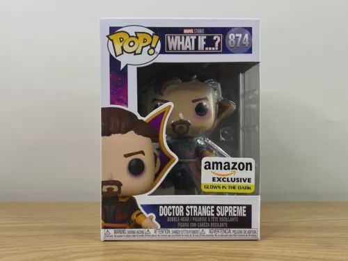#874 Marvel What If...? - Doctor Strange Supreme (Glow in the Dark) - Amazon Exclusive - Funko Pop!