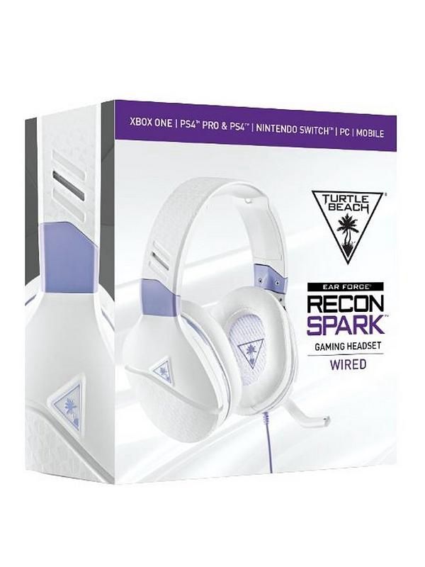 Turtle Beach Recon Spark Wired Gaming Headset - White/Purple [BM308]