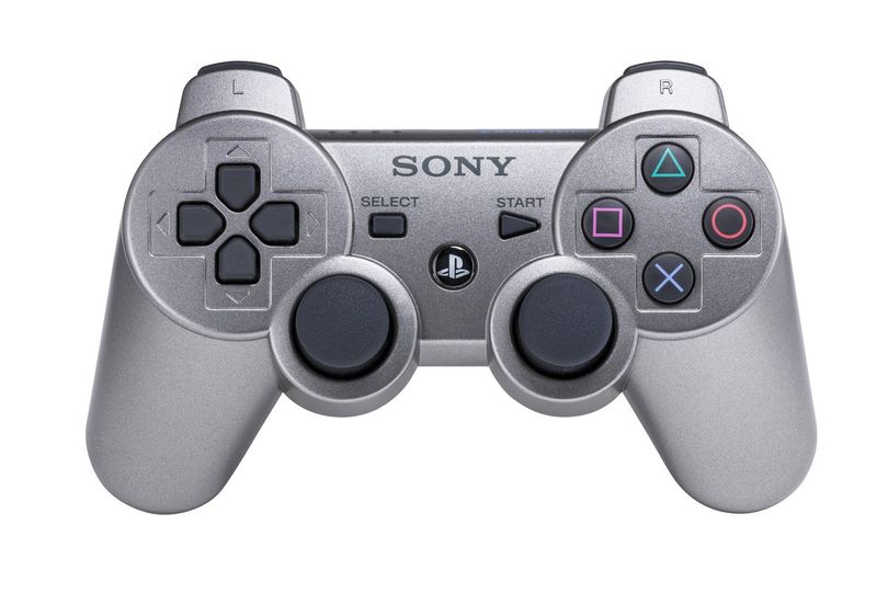 OEM - Silver Dualshock 3 Playstation 3 Controller