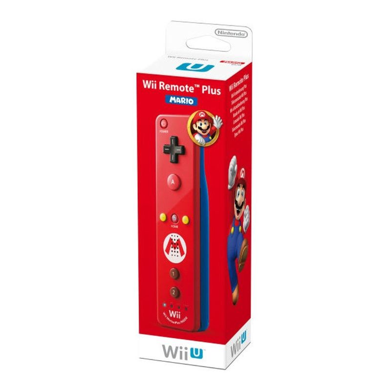 Mario Wii Remote With Wii Motion Plus