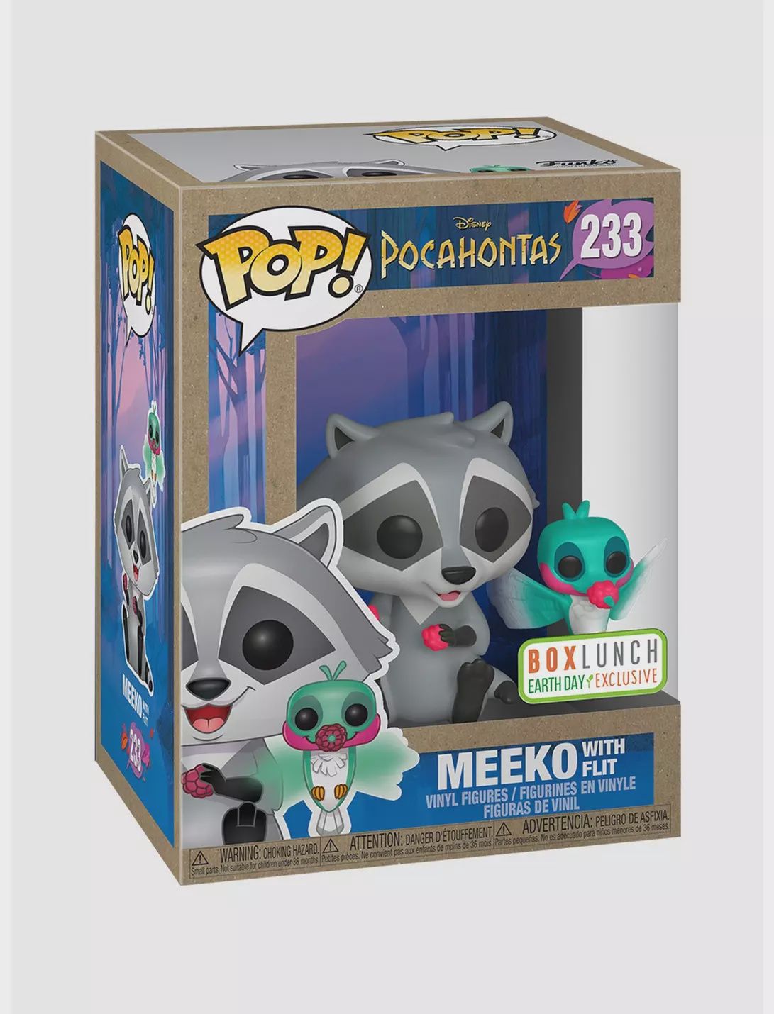 #233 Pocahontas - Meeko With Flit - BoxLunch Exclusive - Funko Pop!