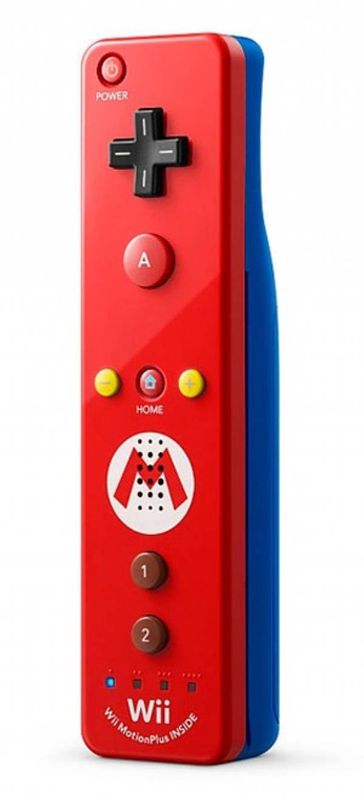Mario Wii Remote With Wii Motion Plus