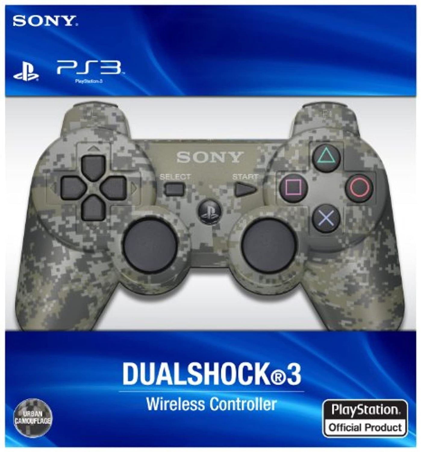 Camo - Dualshock 3 Playstation 3 Controller, Condition: New/Sealed