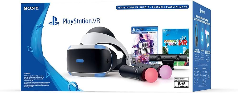 Playstation VR Bundle (Blood And Truth &amp; Everybody's Golf)