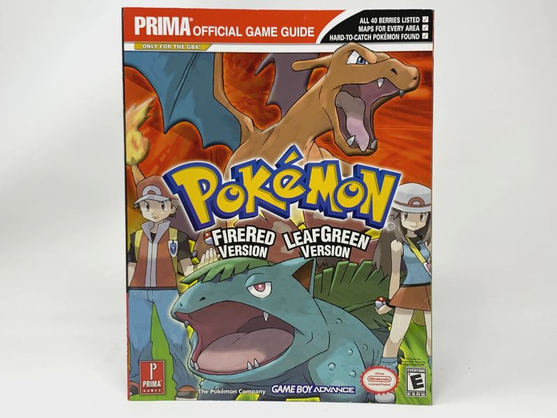 Pokemon FireRed and LeafGreen Prima Strategy Guide