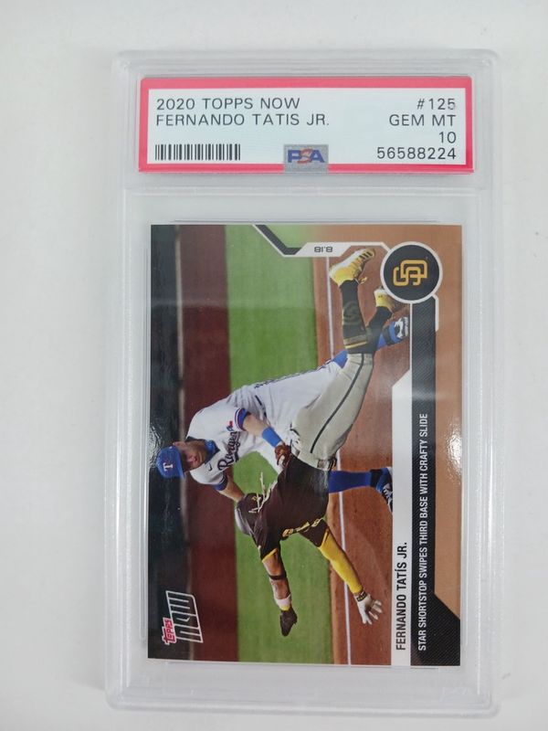 PSA 10 - 2020 Topps Now Fernando Tatis Jr.