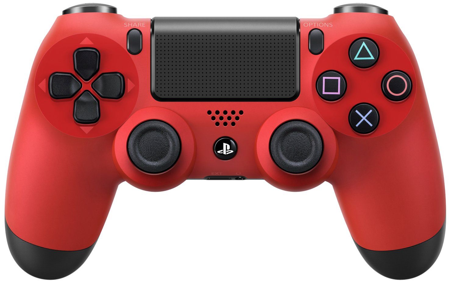 Red and Black Dualshock 4 Playstation 4 Controller