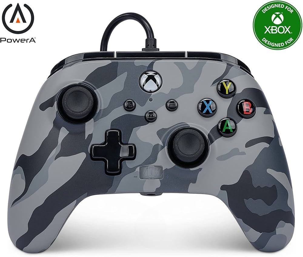 3rd Party - Black &amp; Grey XBox One and Series X - Power A