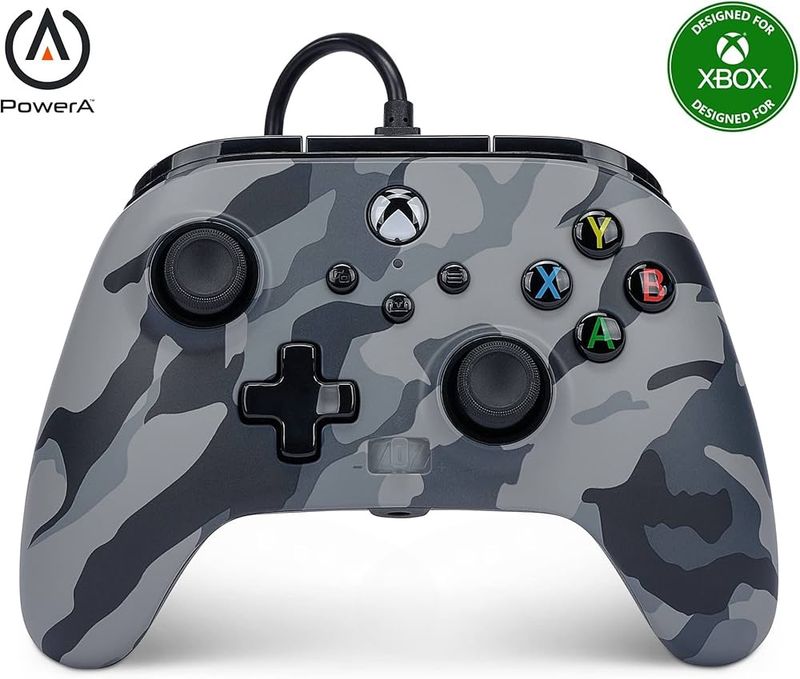 3rd Party - Black &amp; Grey XBox One and Series X - Power A