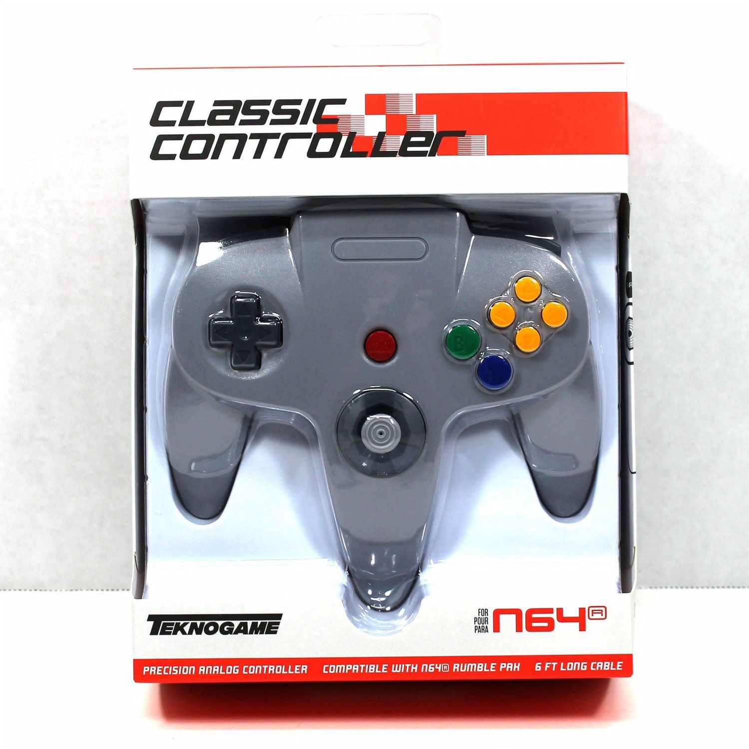 3rd Party - N64 Controller | Grey