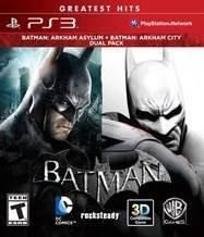 Batman Arkham Asylum + Arkham City Dual Pack [Greatest Hits]- PlayStation 3